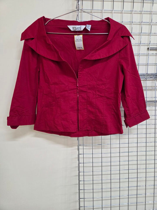 Ravel Double Zipper Blouse