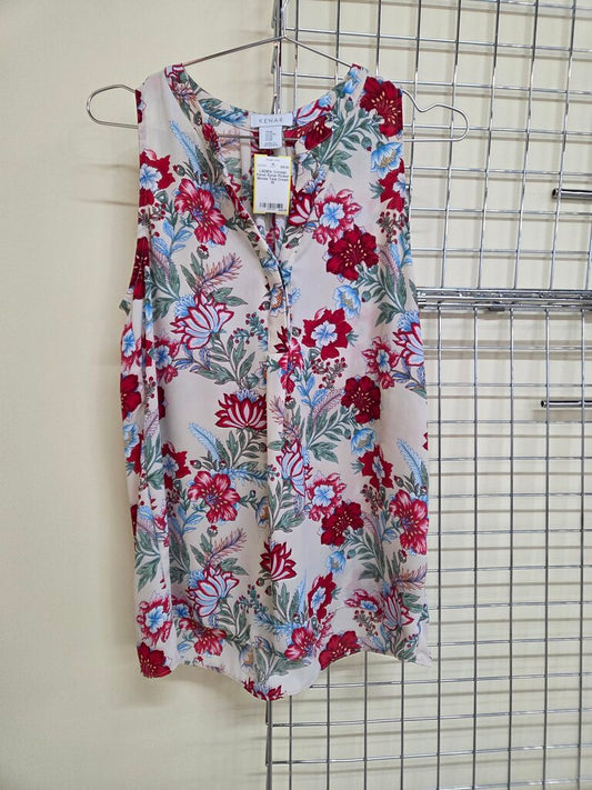 Kenar Flower Blouse Tank sz M