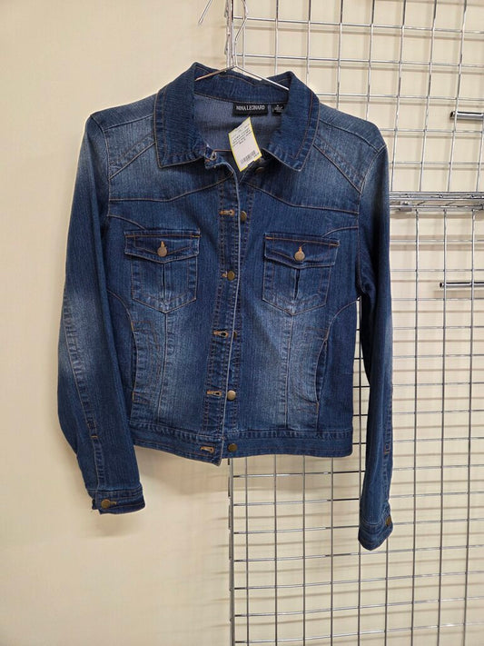 Nina Leonard Jean Jacket