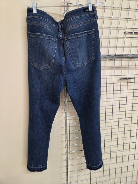Liverpool LA Straight frayed leg Jean 3/4 length