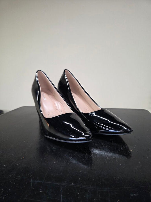 Forever Glossy Chunky Heels