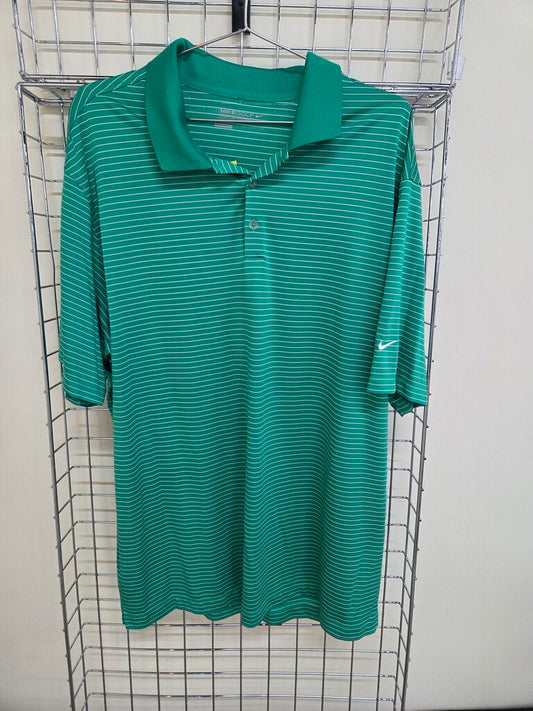 Nike Golf Striped Polo 2XL