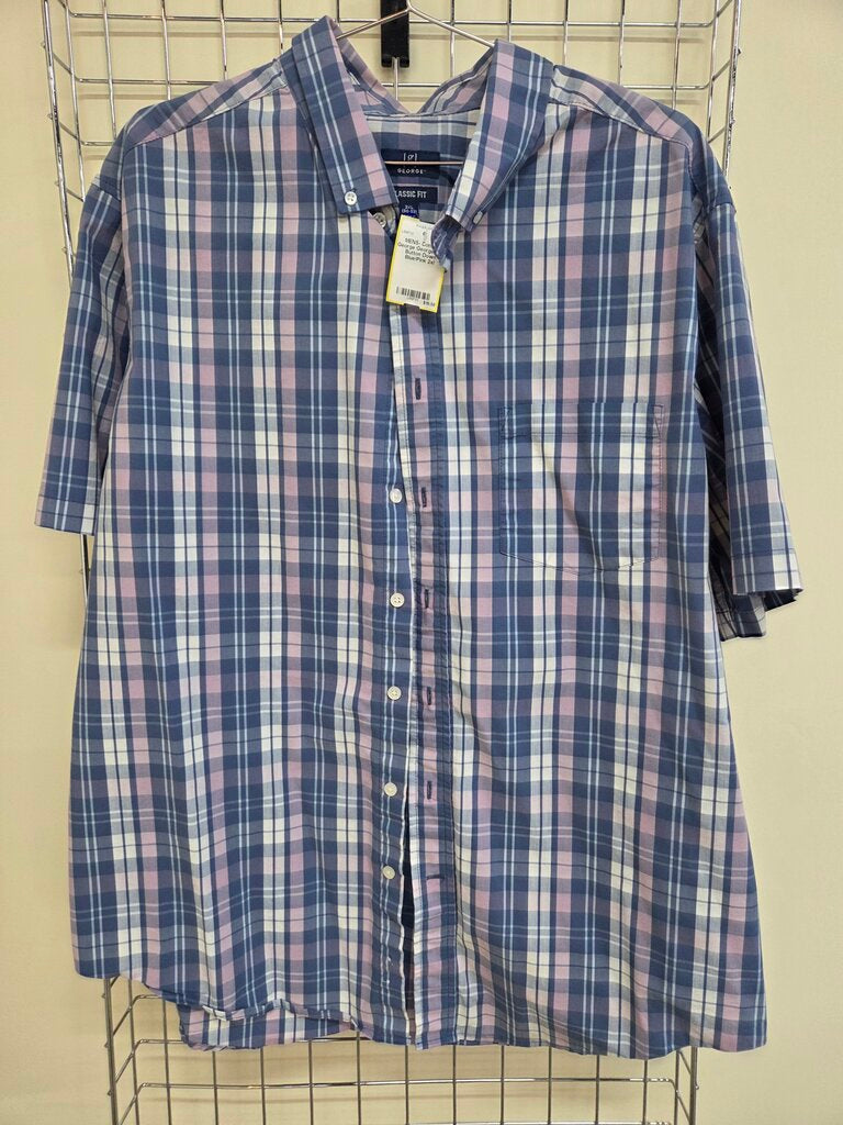 George Plaid Button Down