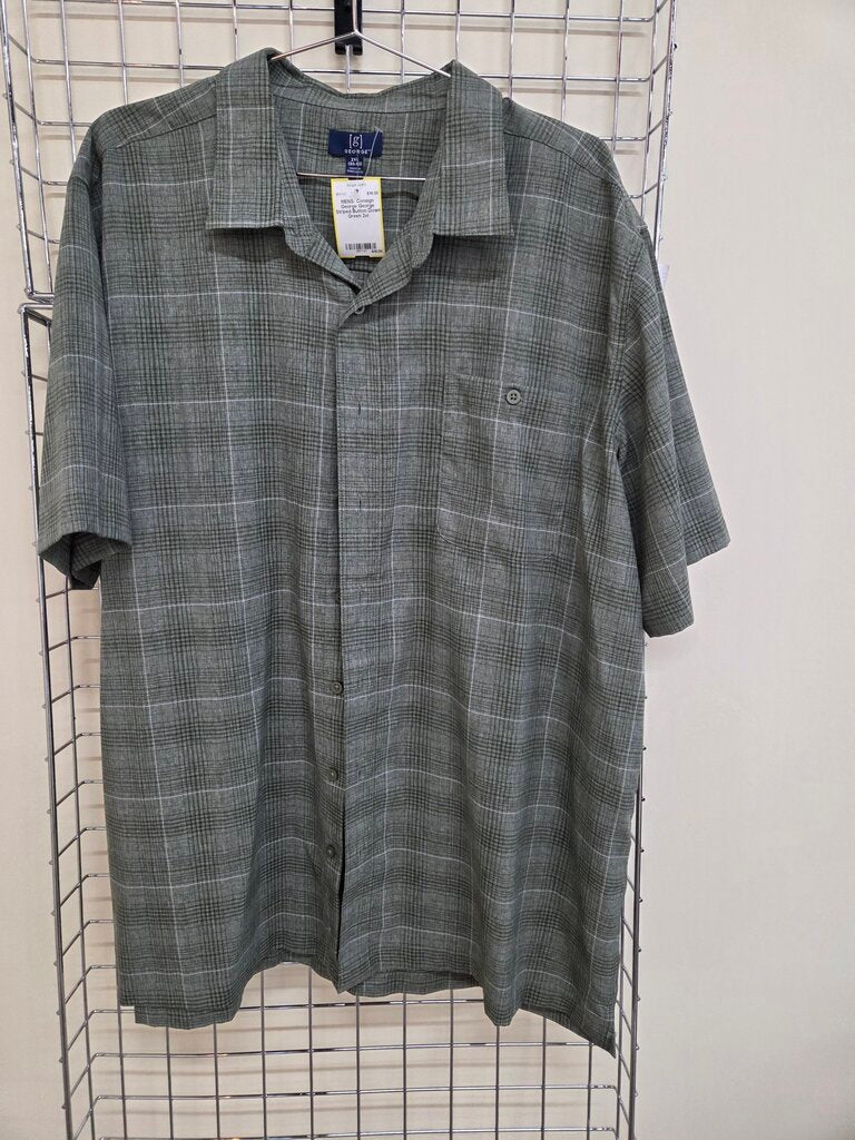George Striped Button Down