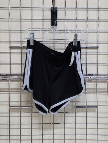Girl's black Justice Athletic shorts sz 10