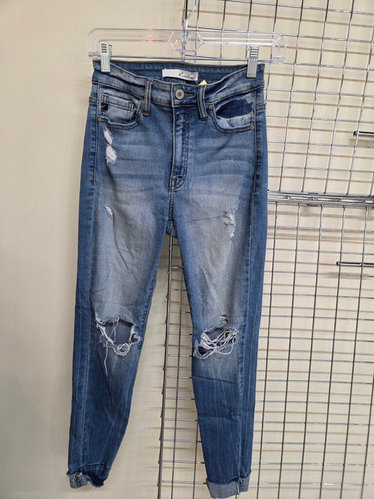 KANCAN Distressed Jeggings sz 25