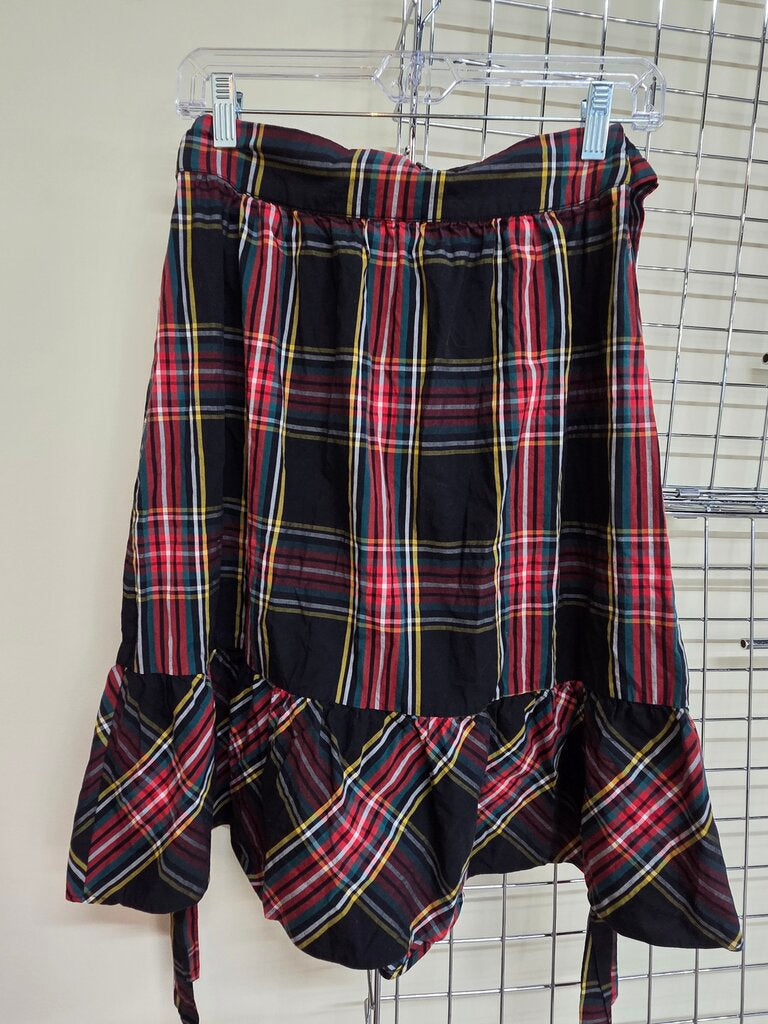 J.Crew Plaid Pleated  sz 0