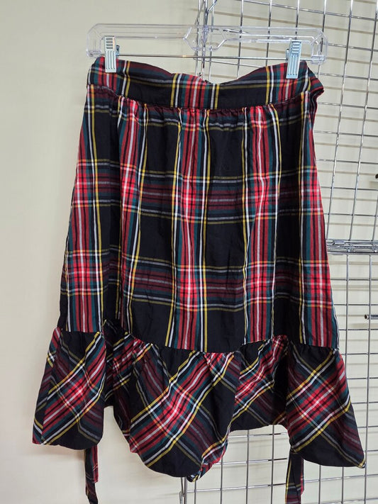 J.Crew Plaid Pleated  sz 0