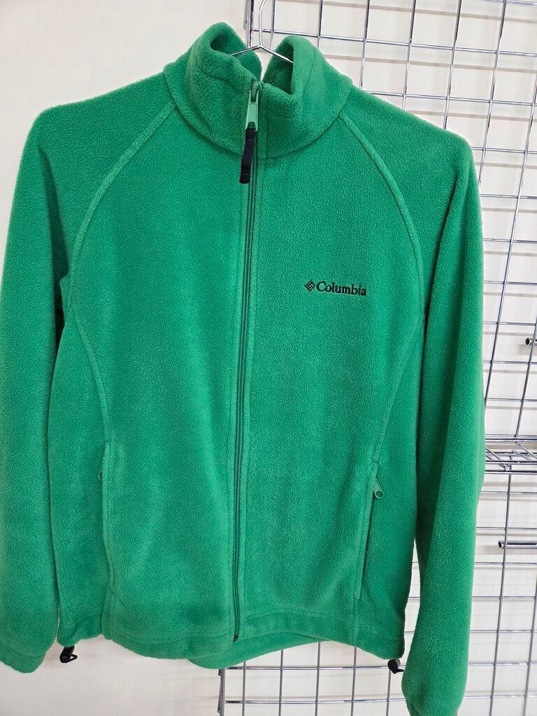 Women's Green Columbia Fleece Jacket sz S