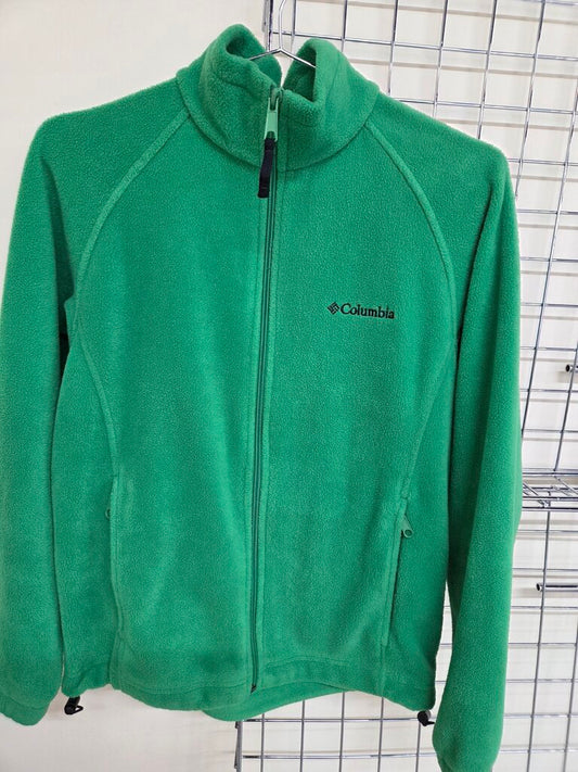 Women's Green Columbia Fleece Jacket sz S