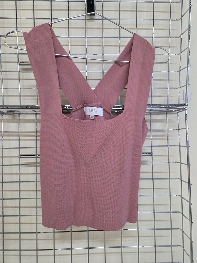 Lucca Crossback Crop Top