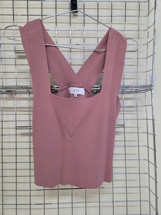 Lucca Crossback Crop Top