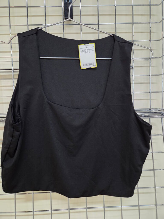 Athletic Crop Top sz L