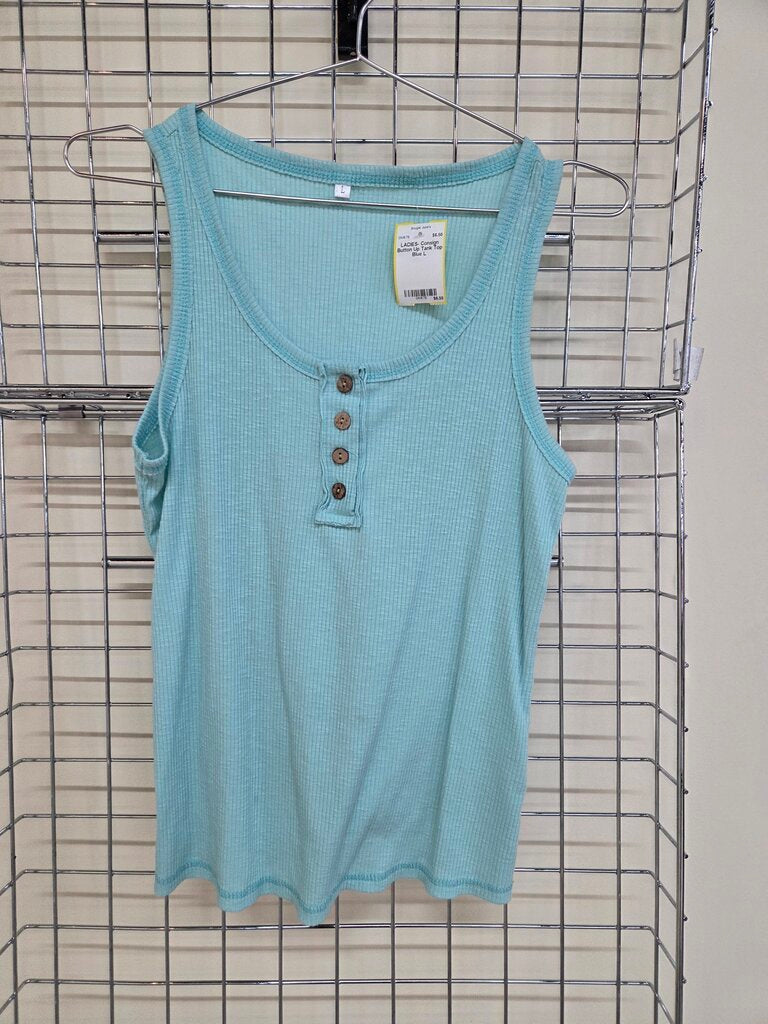Button Up Tank Top