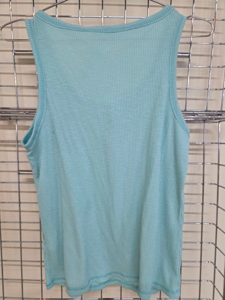 Button Up Tank Top