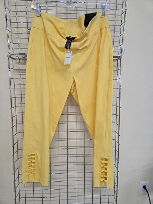 Attyre Bedazzled Cutout Ankle Pant