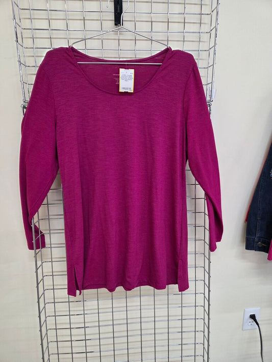 Christopher & Banks Plain Long Sleeve sz L