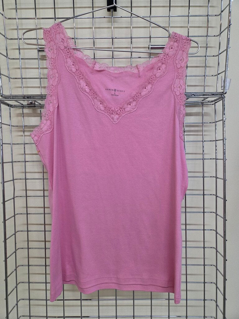 Karen Scott Lace Cami