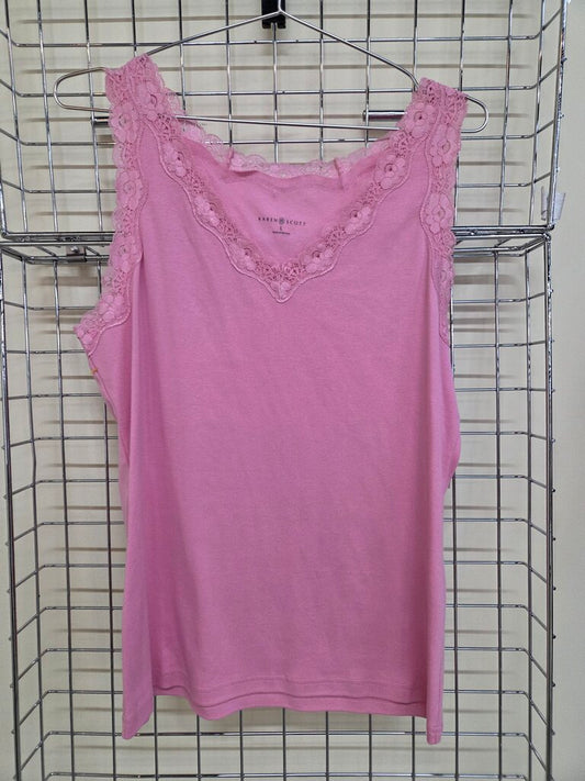Karen Scott Lace Cami