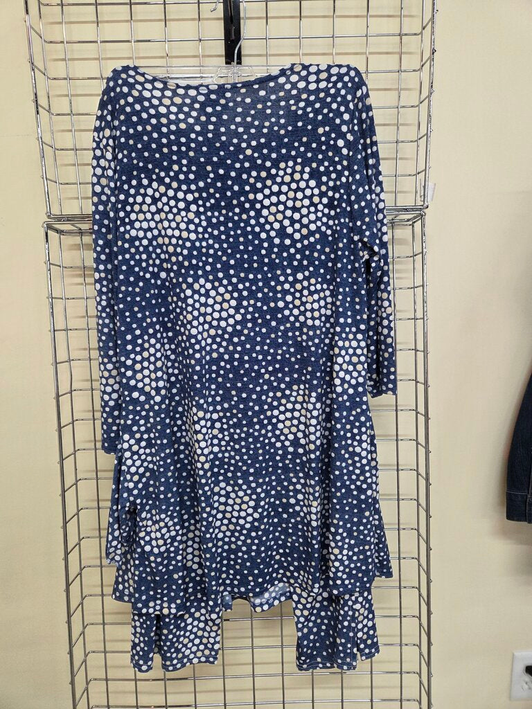 Jostar USA Spotted Pajama Set, Long Sleeve, Long Pant
