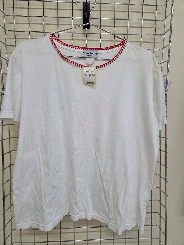 Shane Lee Inc. Knit Collar T Shirt