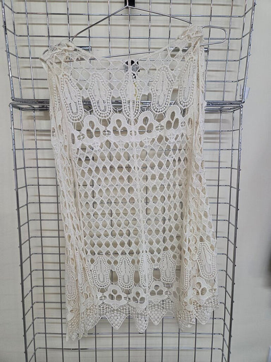 Daytrip Lace Knit Sleeveless Kimino