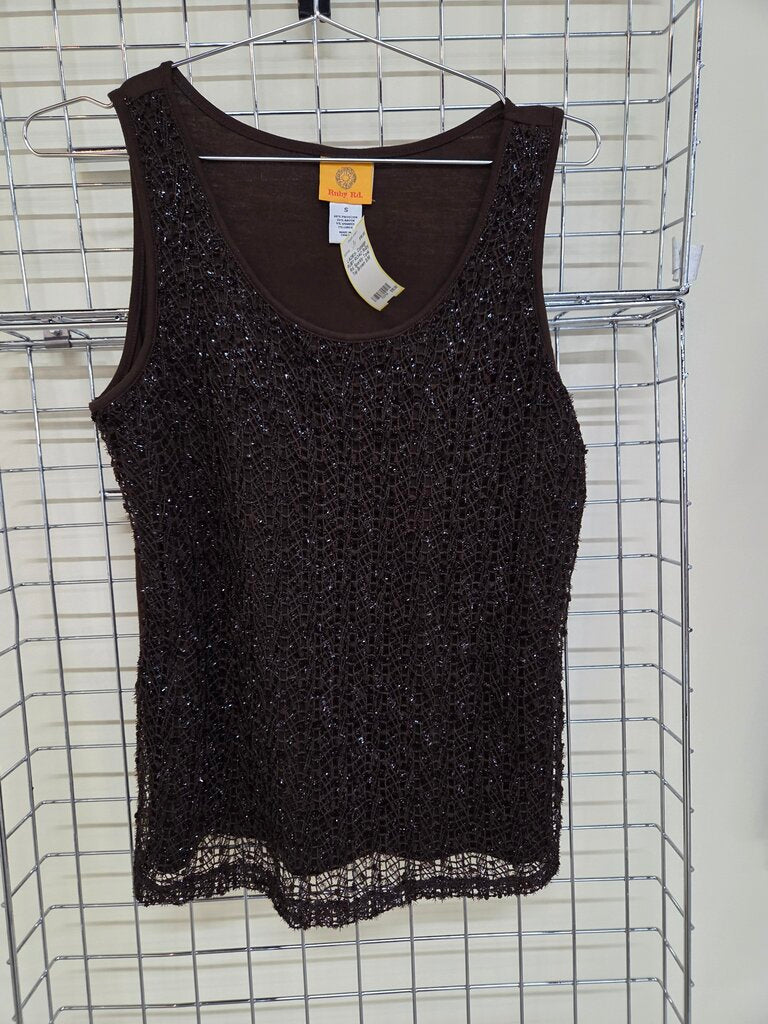 Ruby Rd. Sparkly Tank Top