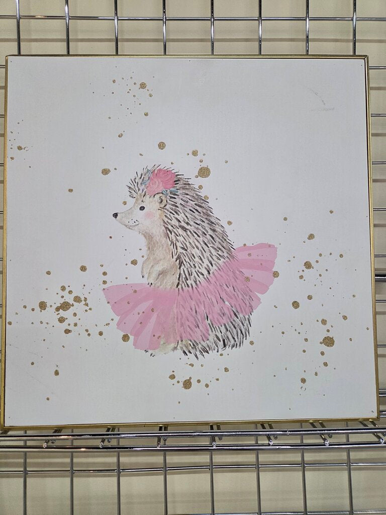 Hobby Lobby 'Porcupine in TuTu' framed home decor