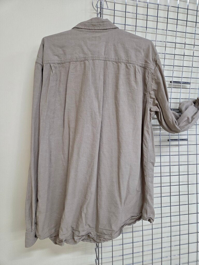 Carhartt Relaxed Fit L/S Button Up Cotton Shirt 2XL
