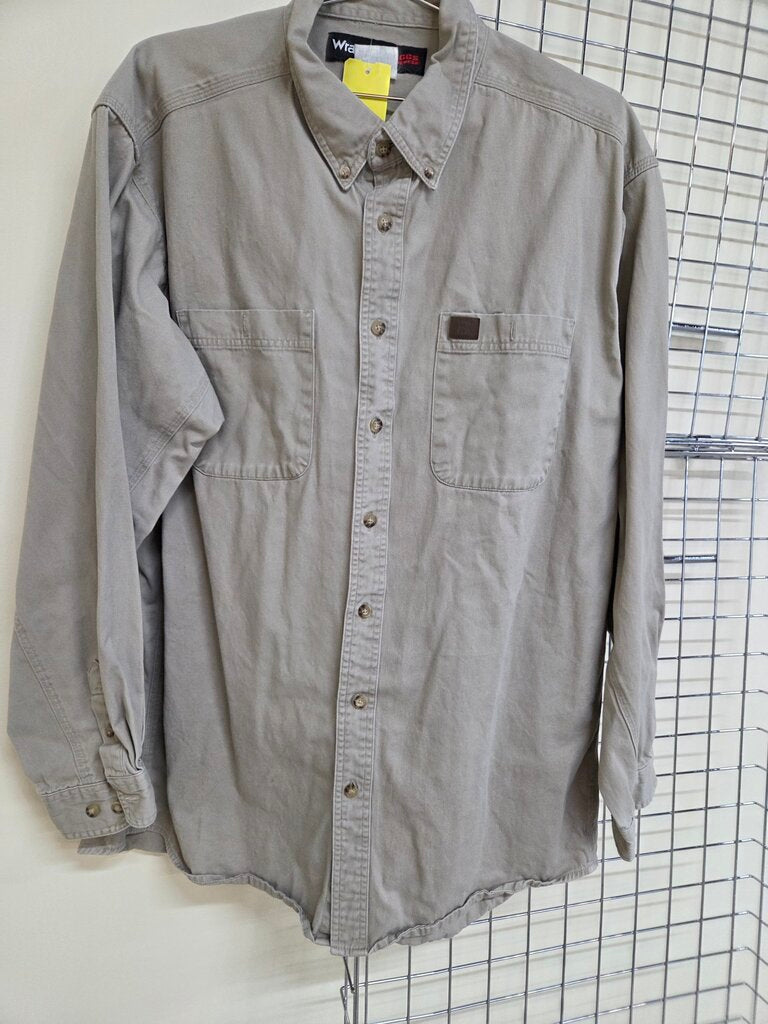 Men's Wrangler L/S Button Up 2XLT