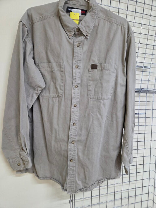 Men's Wrangler L/S Button Up 2XLT