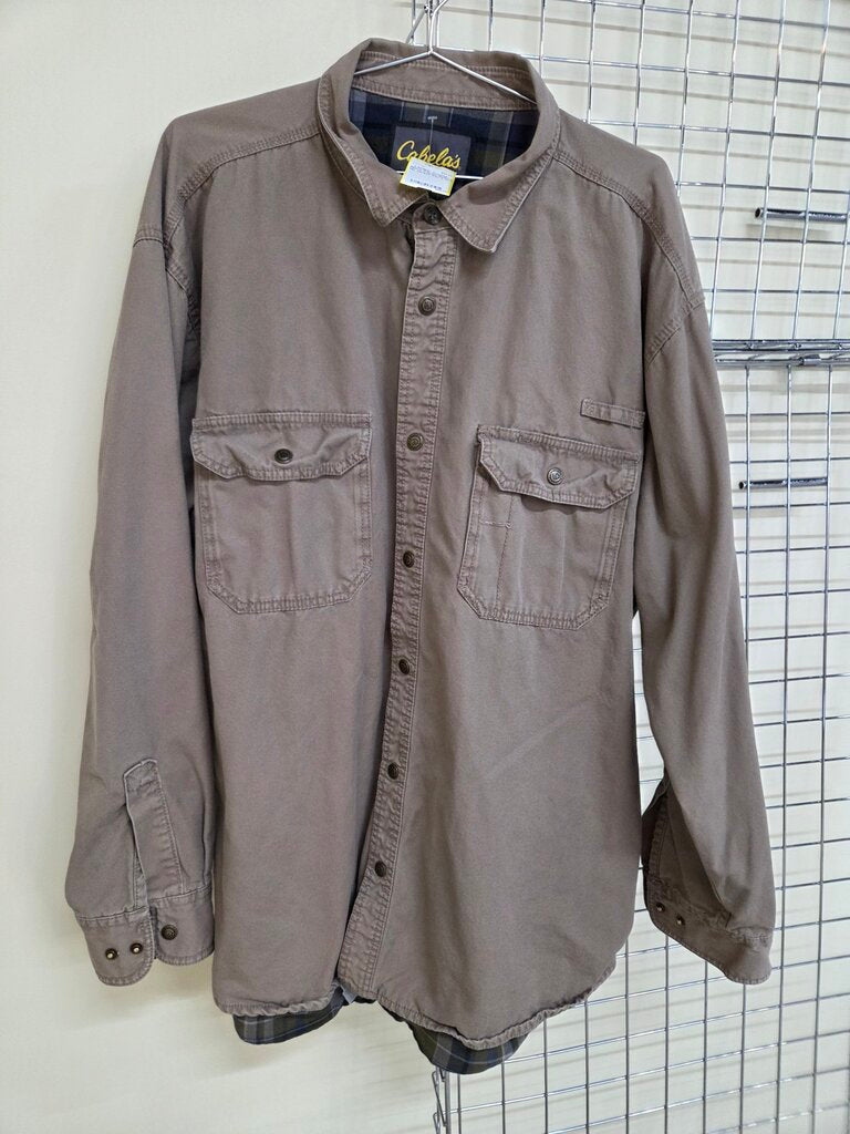 Men's Cabela Button Up Jacket 2XLT