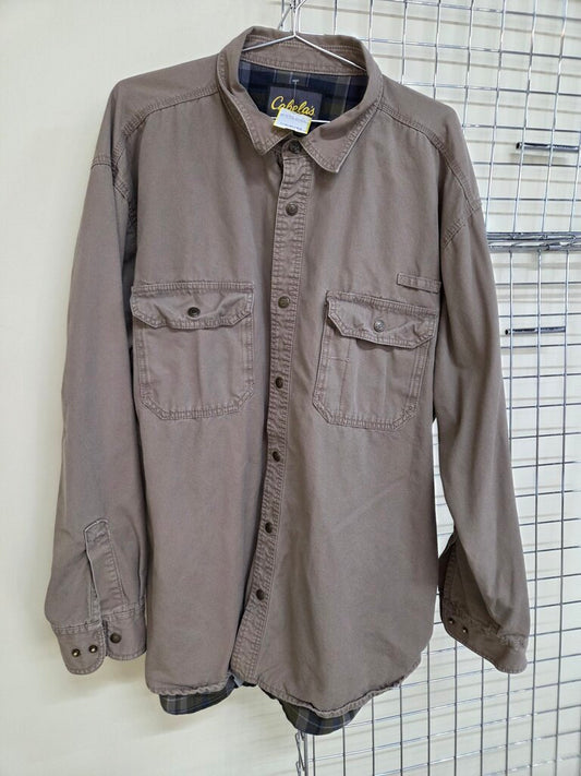 Men's Cabela Button Up Jacket 2XLT