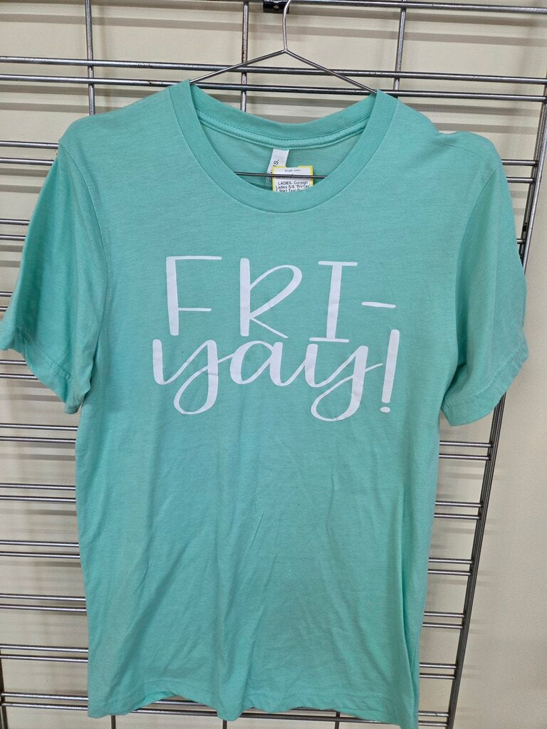 Ladies S/S "Fri-Yay' T Shirt