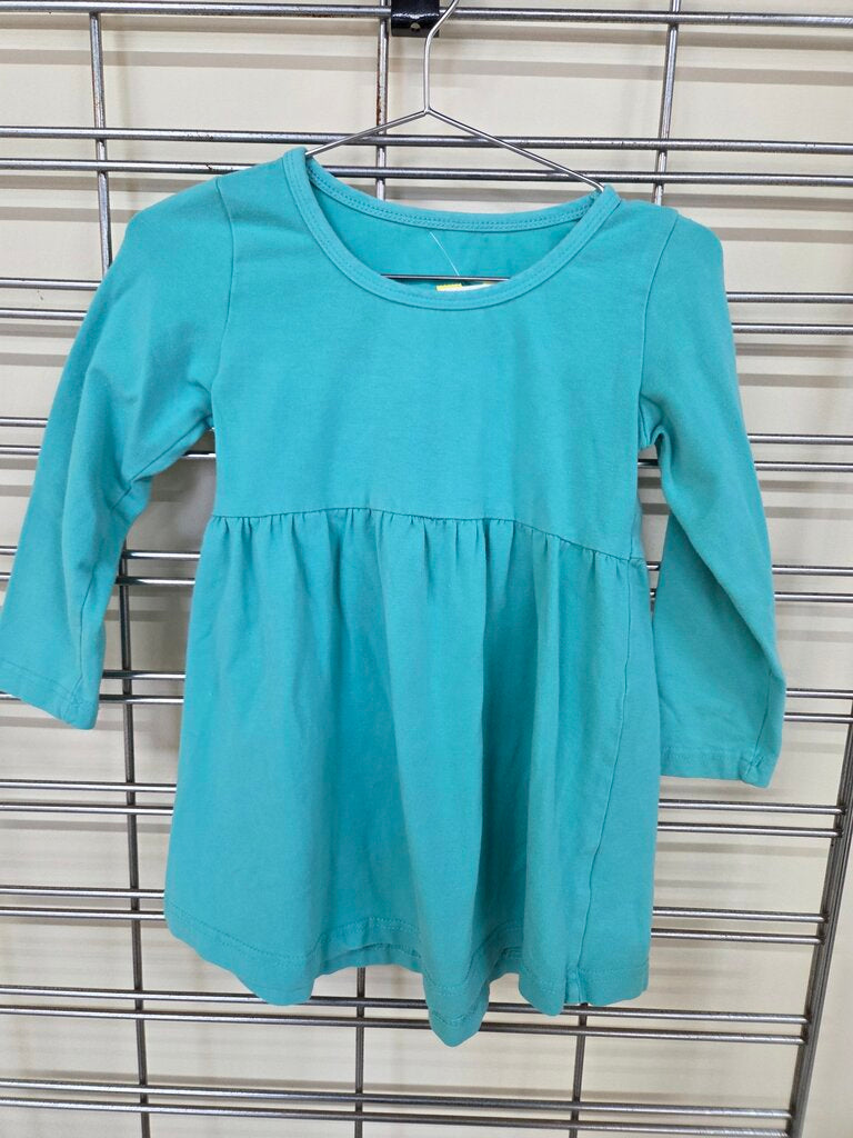 Girl Knit Smock Dress