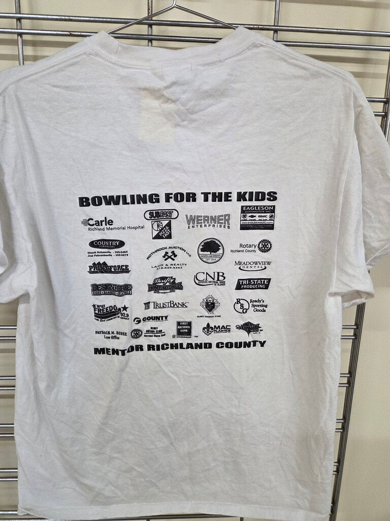 Unisex Adult Size Bowling T Shirt "Let the Good Times Roll"