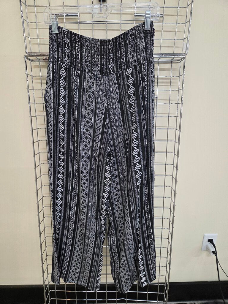 Boho Pants with Strech Waist sz 7/8