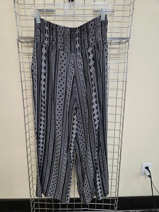Boho Pants with Strech Waist sz 7/8