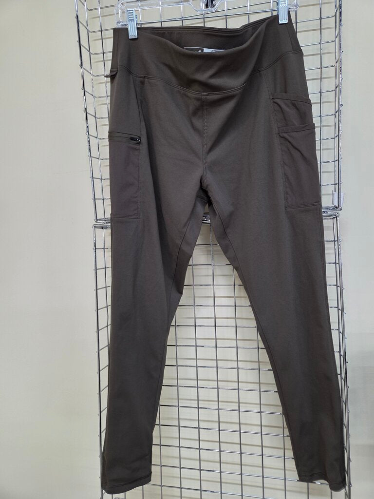 Womens Carhartt Green Fitted Pants sz L