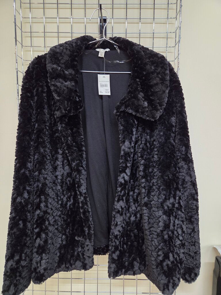 Ladies Est 1946 Faux Fur Coat 22/24W