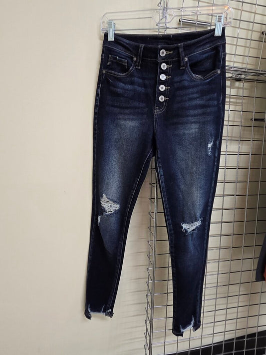 KANCAN Distressed Stretch Denim Sz 5/26