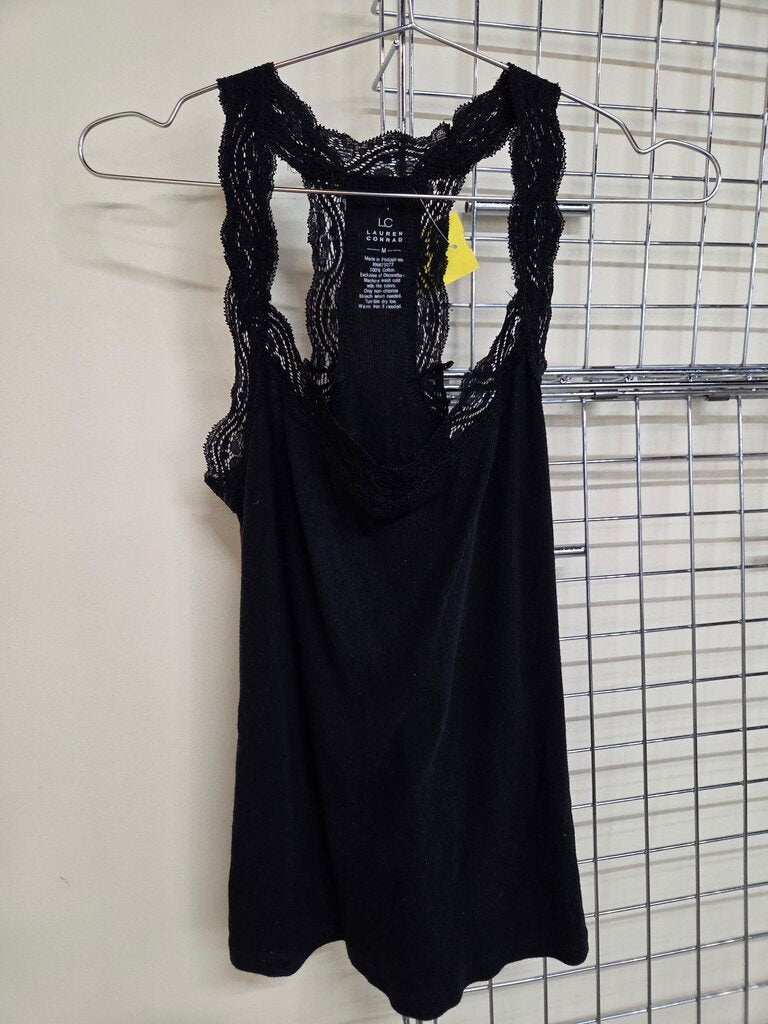 Lauren Conrad Racer Back Tank Top Sz M