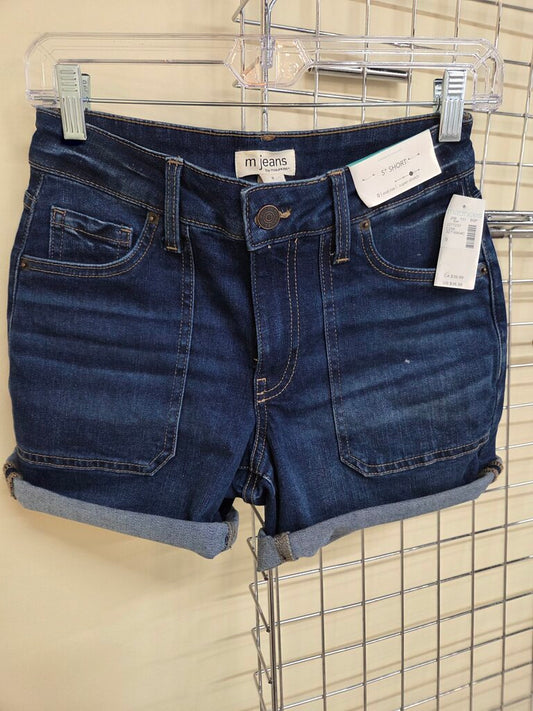 New w/Tags Maurices 5" Cuffed Shorts VNT