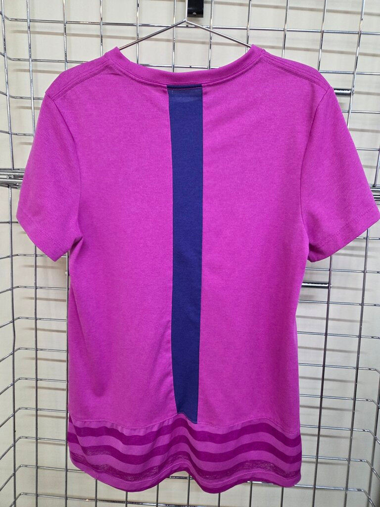 Girls Nike Purple Dri-Fit Short Sleeve Shirt sz L