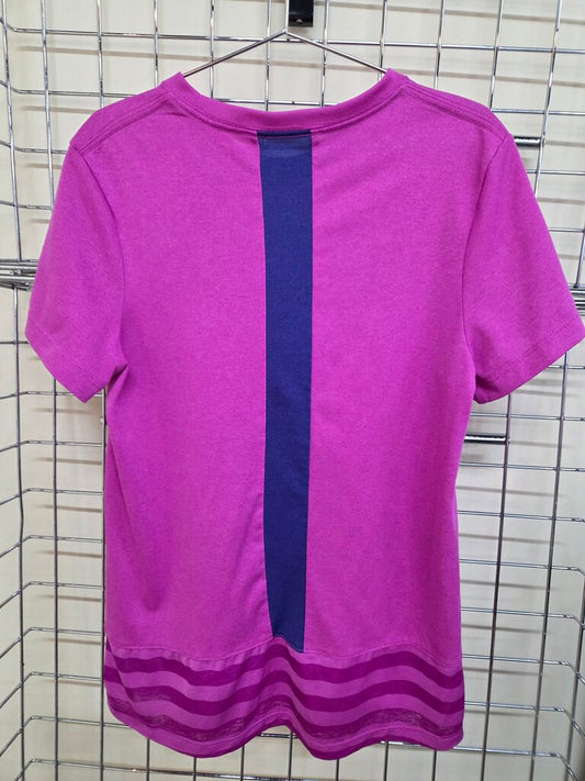 Girls Nike Purple Dri-Fit Short Sleeve Shirt sz L