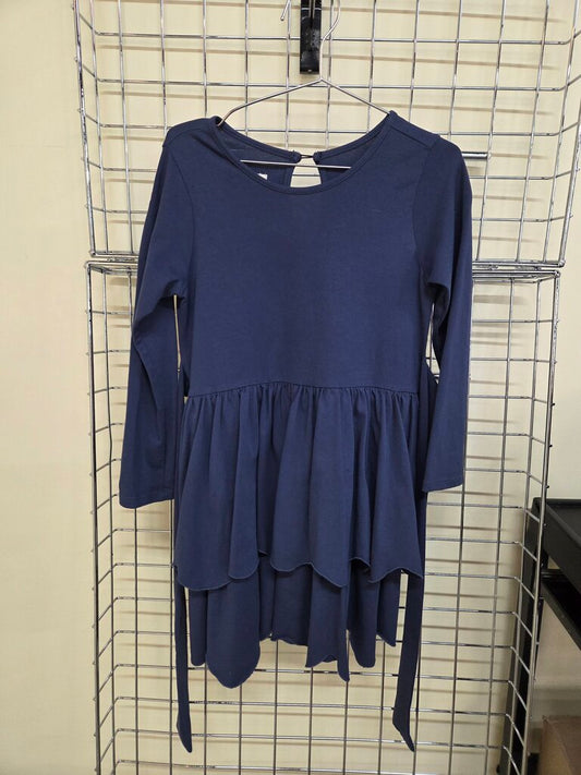 Girls Mabel + Honey Navy Dress Sz 6