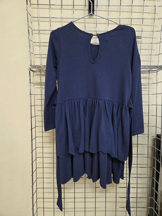 Girls Mabel + Honey Navy Dress Sz 6