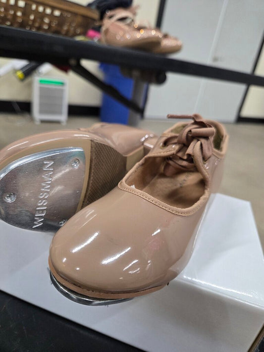 Girls NWT Weissman Tap Shoes 13C