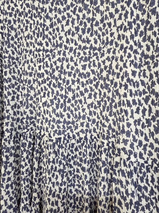 Like New 'by together' Flutter Sleeve Summer Dress with Stretch Bodice Sz S