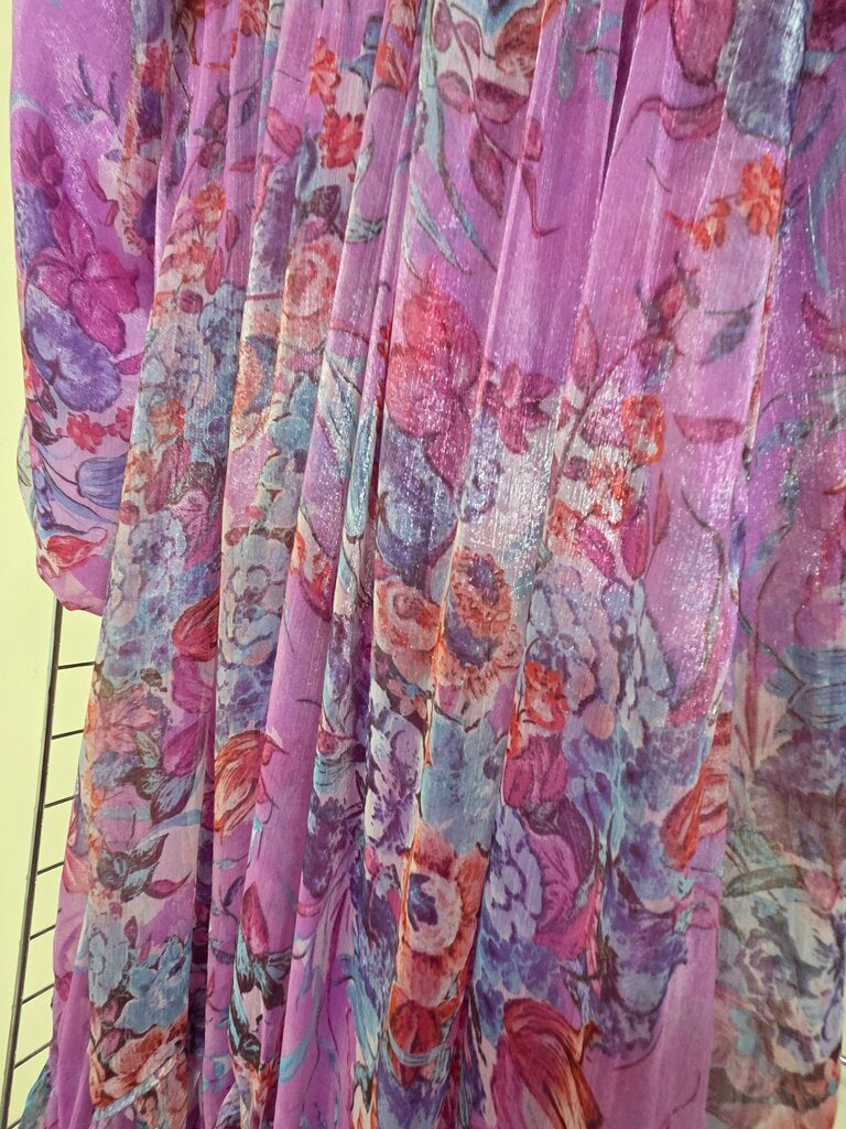 New w/Tags 'Henly' Long Puff Sleeve high Bodice Spring/Summer Dress Sz S